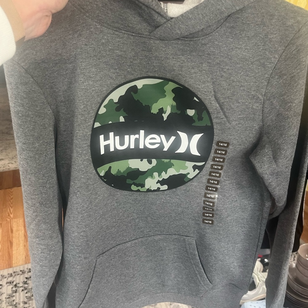 New kids Hurley hoodie